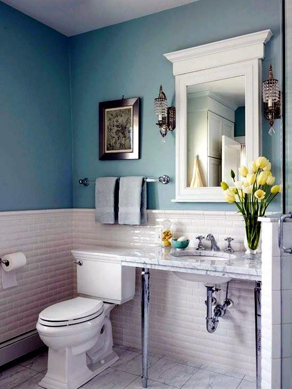 Bathroom Walls Ideas
 Bathroom wall color – fresh ideas for small spaces