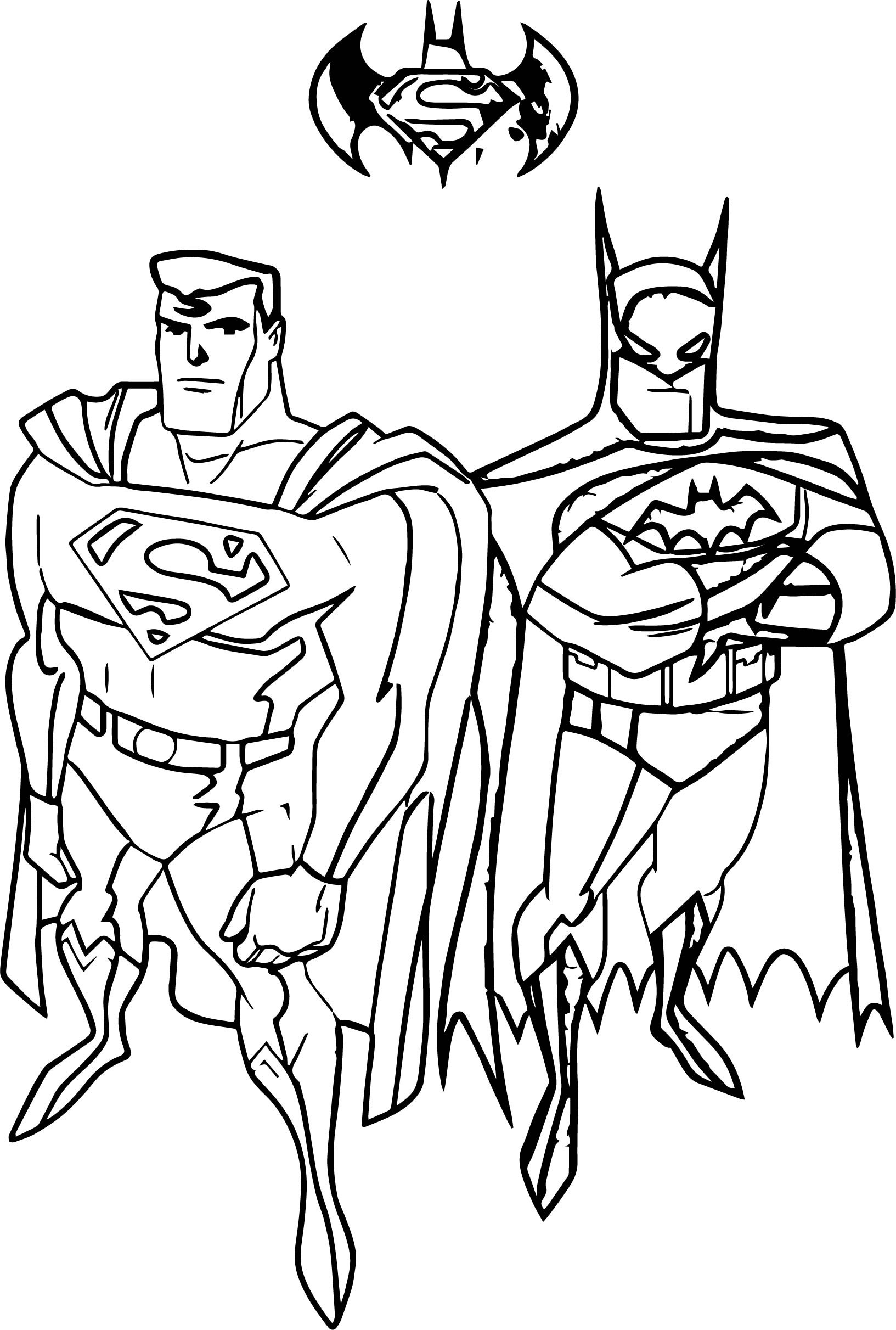 Batman Coloring Pages For Kids
 Batman vs superman coloring pages Coloring pages for kids