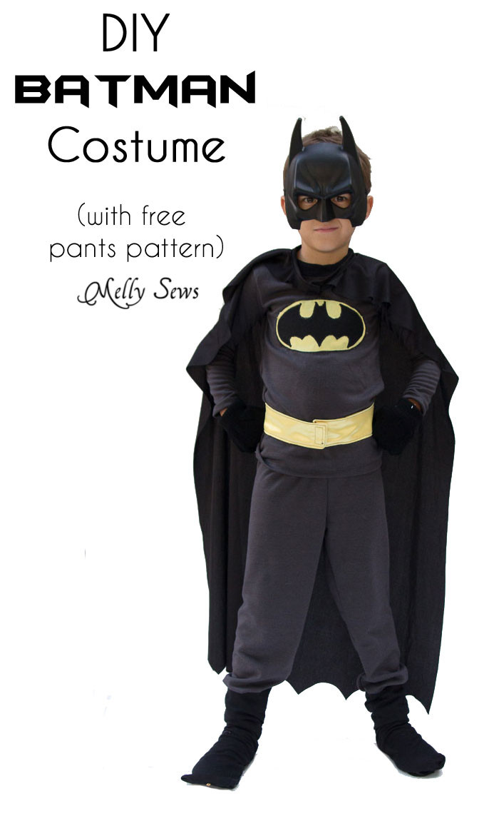 Batman Costume DIY
 DIY Batman Costume Melly Sews