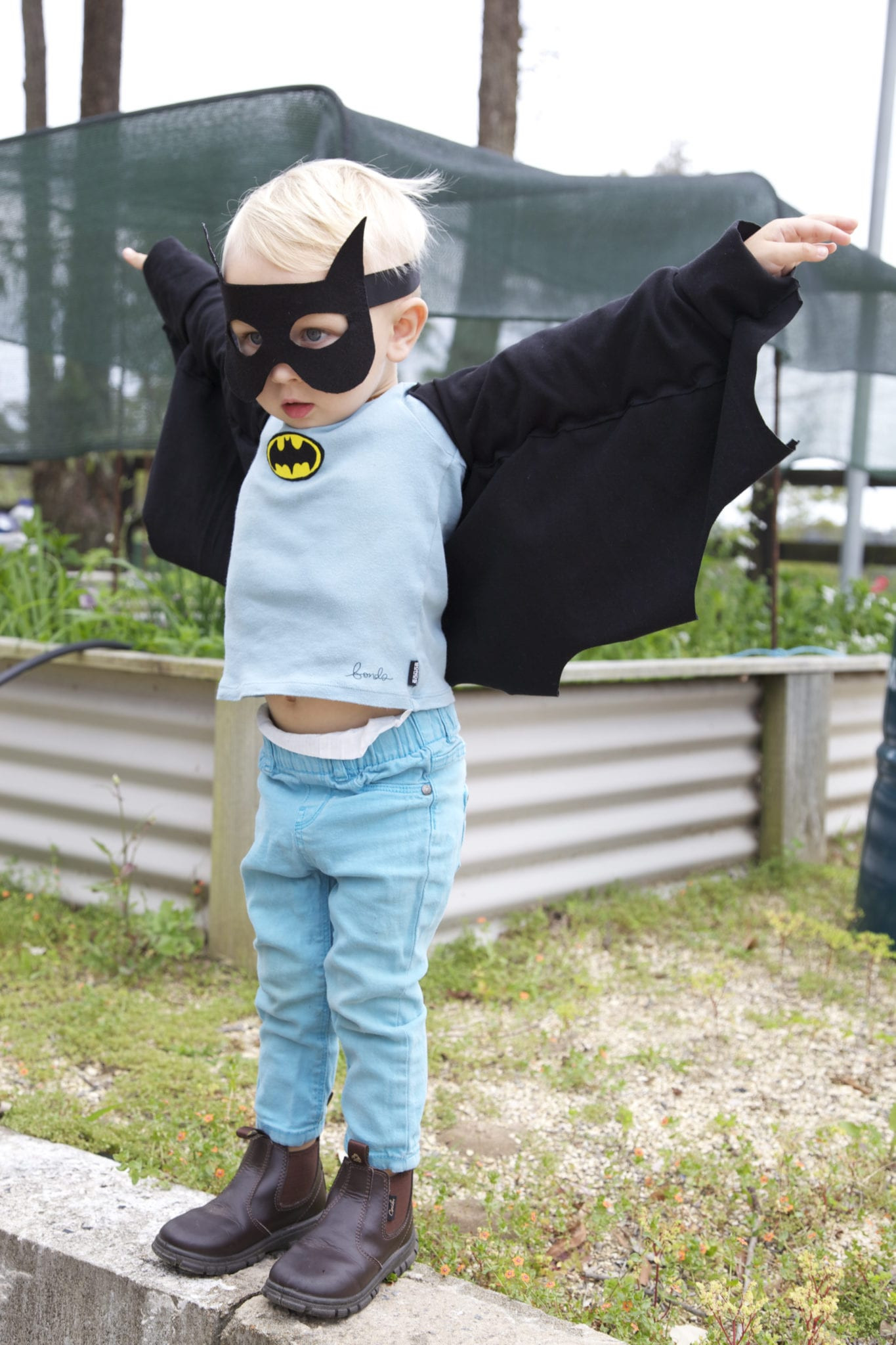 Batman Costume DIY
 Homemade Batman Costume