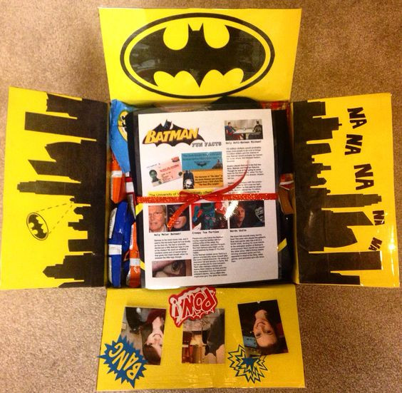 Batman Gift Ideas For Boyfriend
 Marine boyfriend Care packages and US Marines on Pinterest