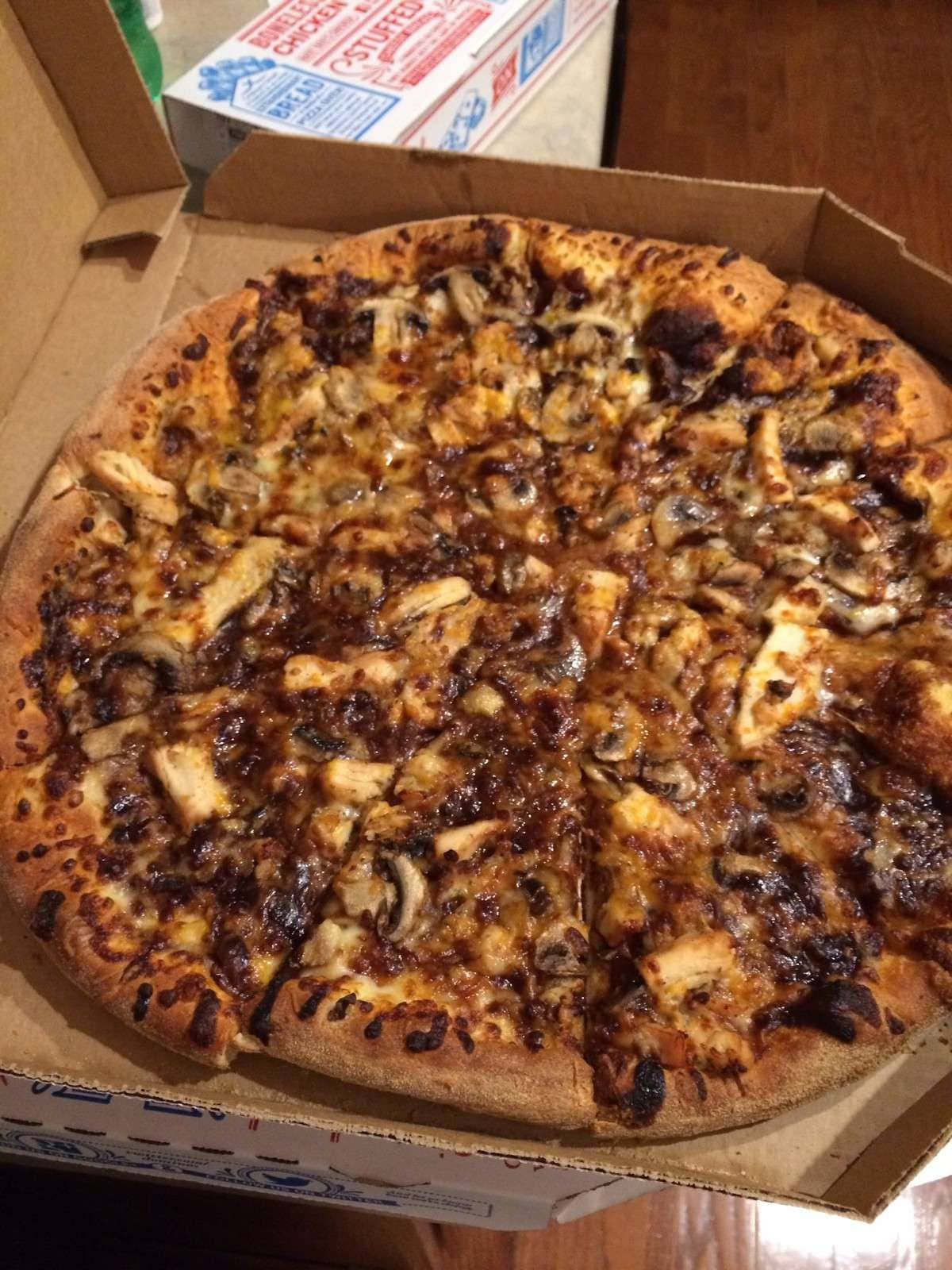 texas bbq dominos toppings