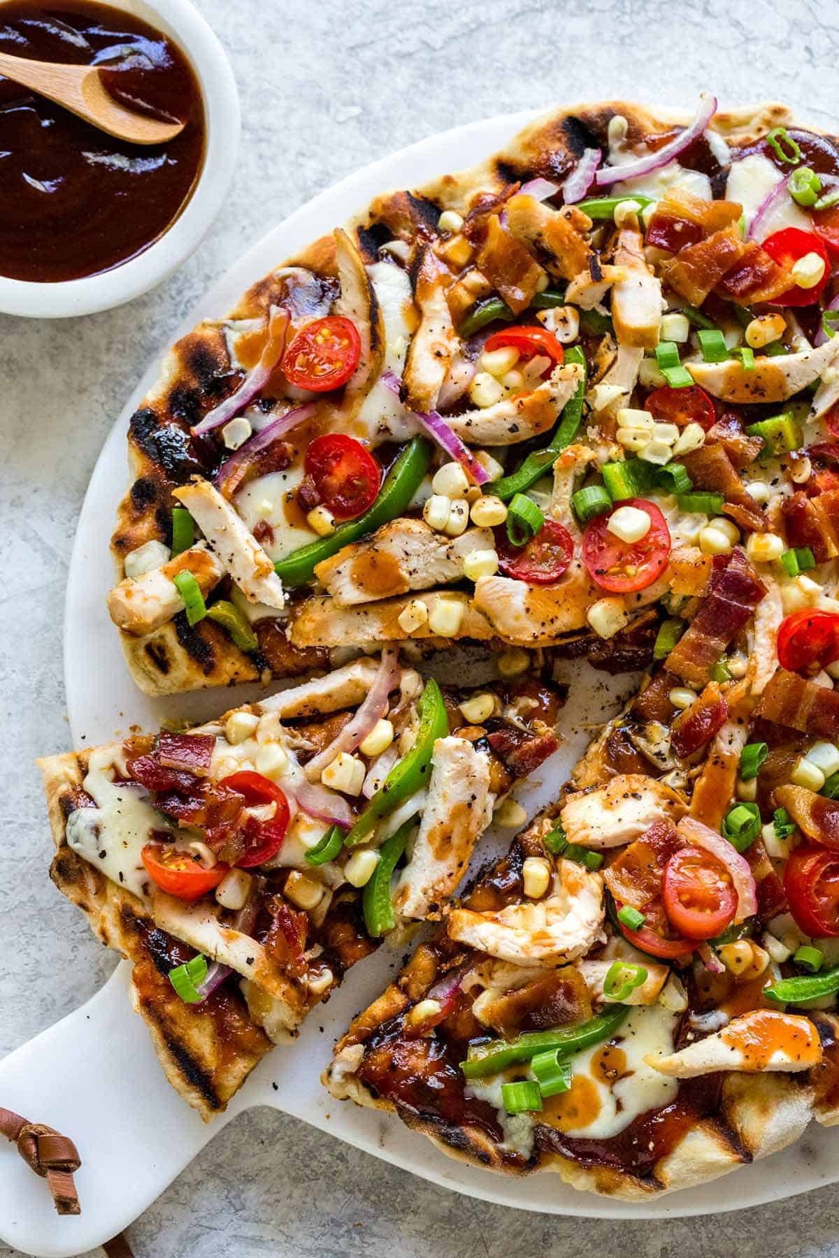 Bbq Chicken Pizza Recipe
 Grilled BBQ Chicken Pizza Recipe Jessica Gavin