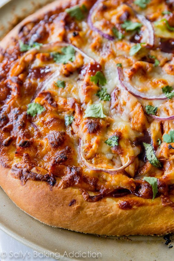 Bbq Chicken Pizza Recipe
 Homemade BBQ Chicken Pizza