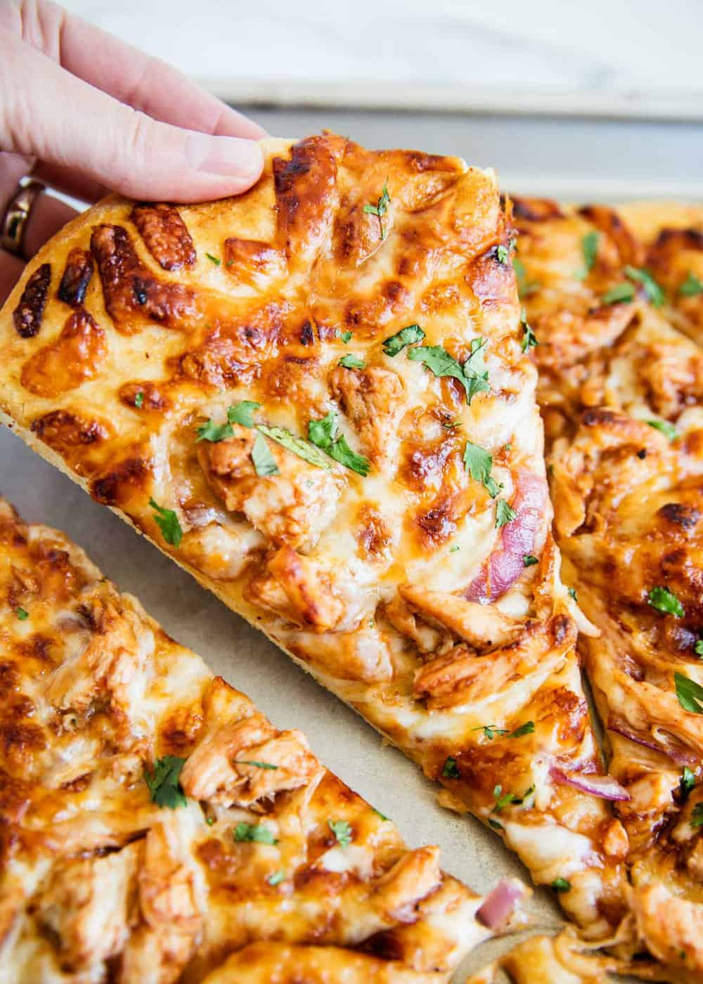 Bbq Chicken Pizza Recipe
 EASY BBQ Chicken Pizza Recipe I Heart Naptime