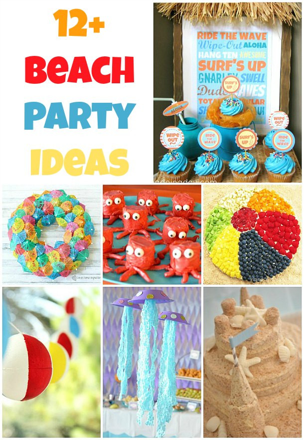 Beach Birthday Party Ideas Pinterest
 Beach Party Ideas