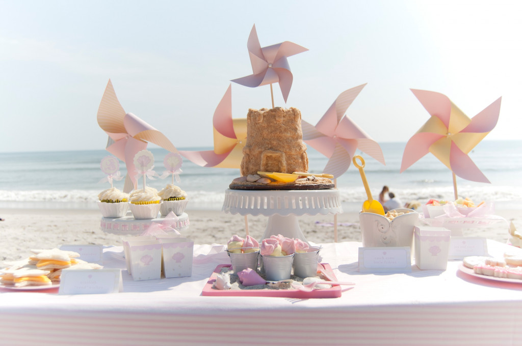 Beach Birthday Party Ideas Pinterest
 A Beach Baby Birthday