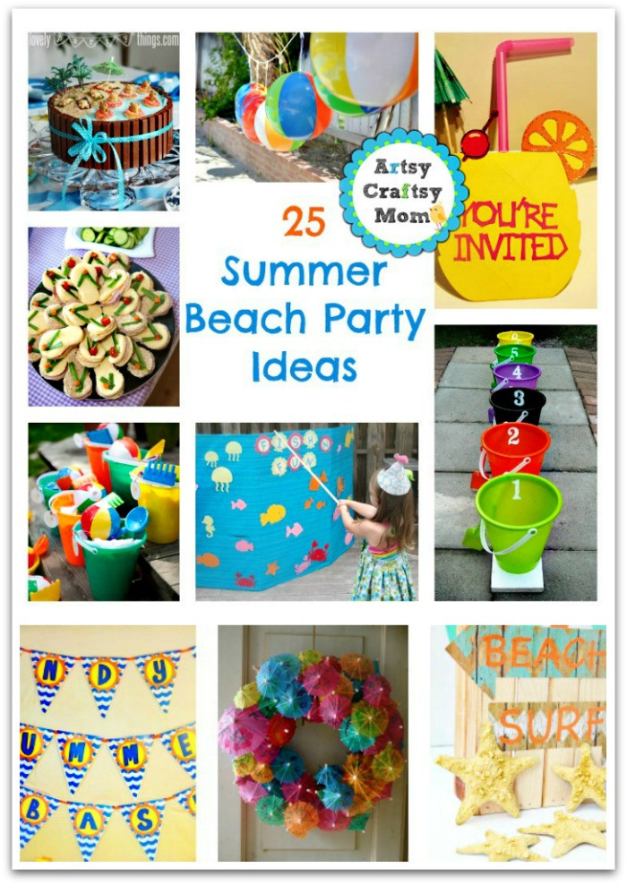 Beach Birthday Party Ideas Pinterest
 25 Summer Beach Party Ideas