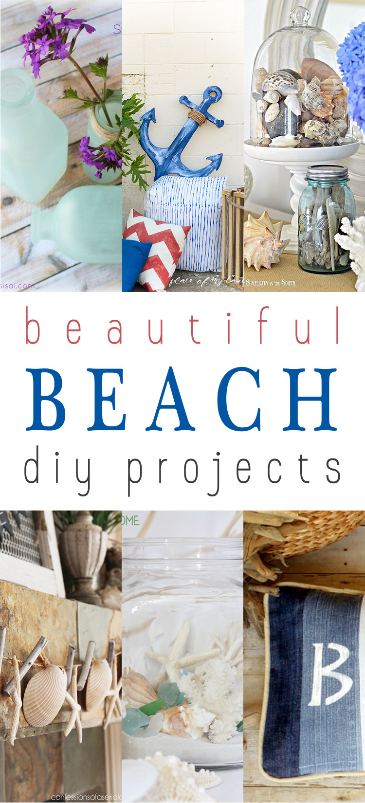 Beach DIY Decor
 Beautiful Beach DIY Projects The Cottage Market