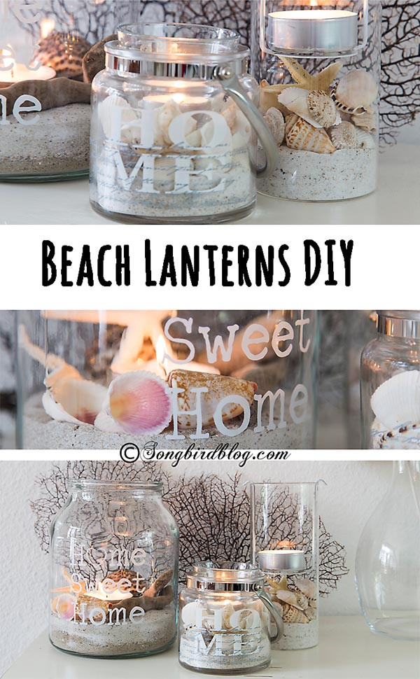 Beach DIY Decor
 Beach Lanterns operation summerification has begun