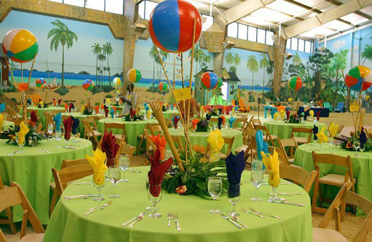 Beach Party Centerpiece Ideas
 30 Surprise Party Table Decorations