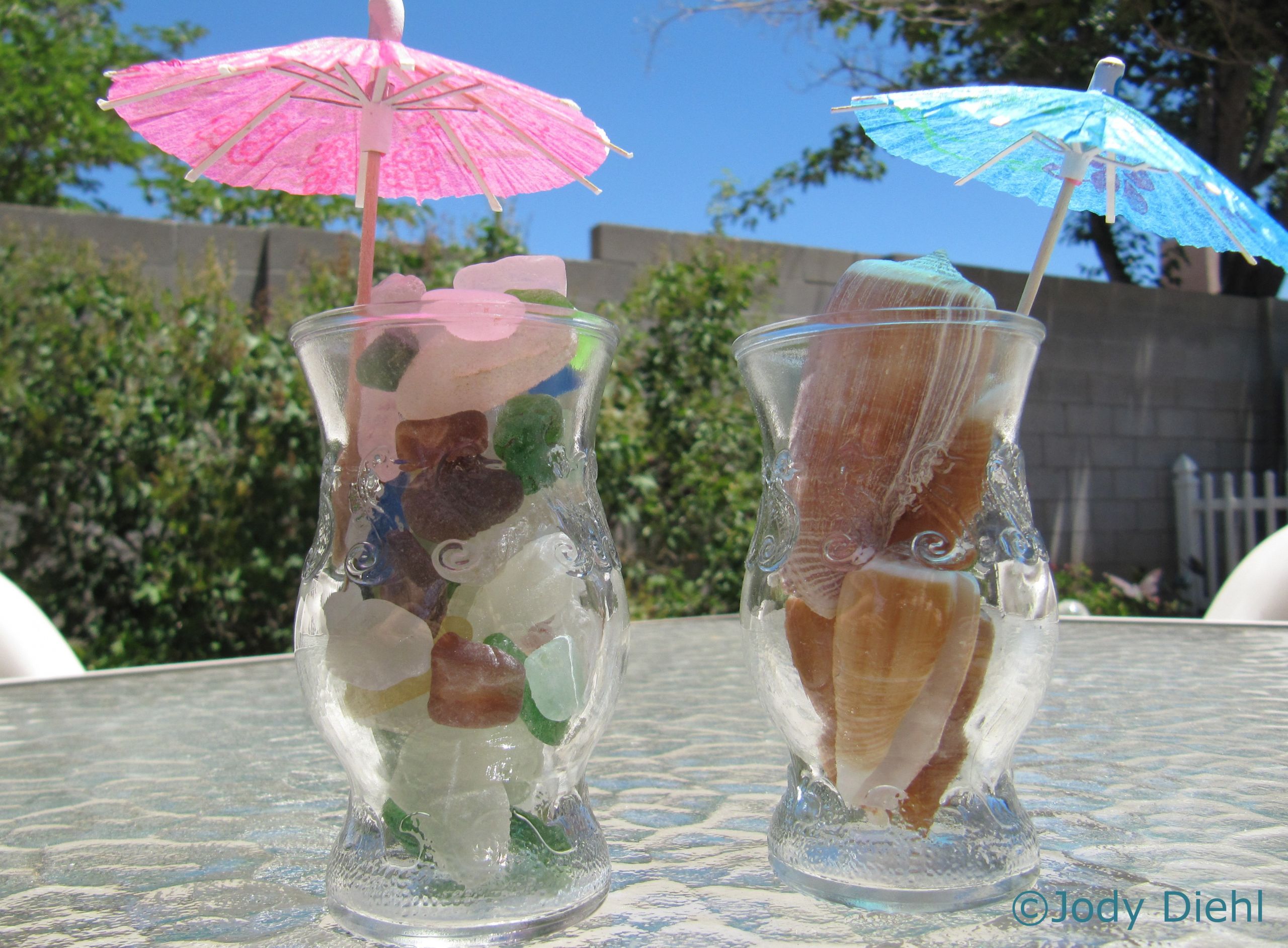 Beach Party Centerpiece Ideas
 Quick and Easy Summer Party Decoration Beach Treasures