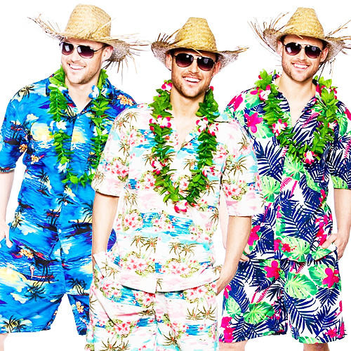 Beach Party Dress Ideas
 Hawaiian Suit Mens Fancy Dress Beach Hula Party Tropical