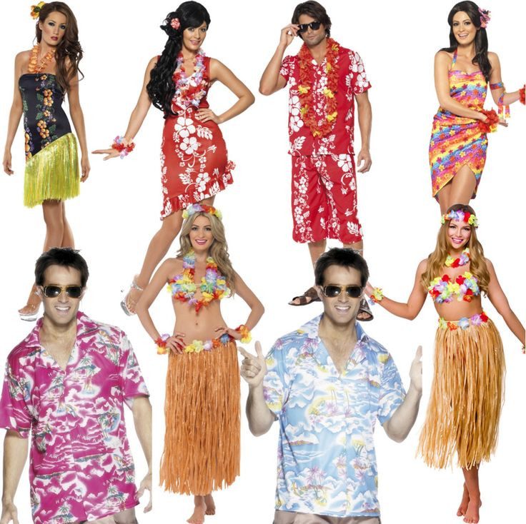 Beach Party Dress Up Ideas
 luau party dress code With images