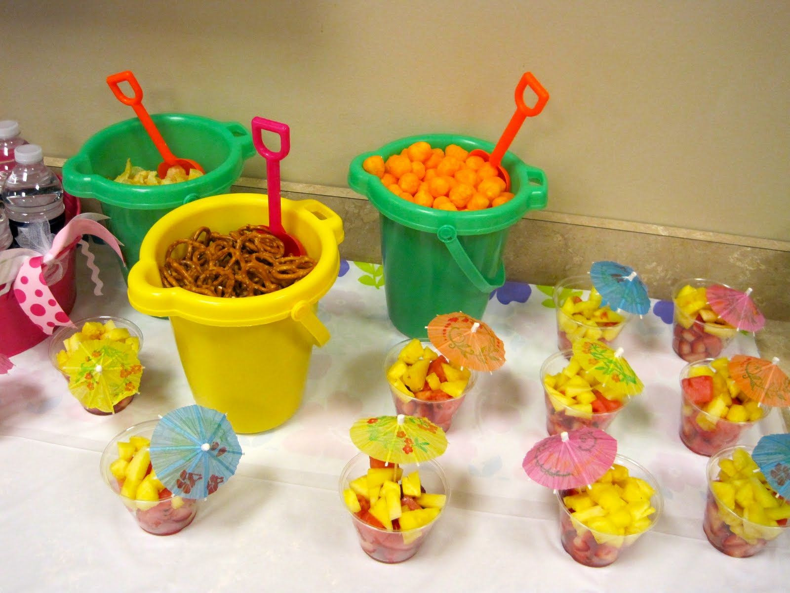 Beach Party Ideas For Kindergarten
 Cute for a beach party at the end of the school year