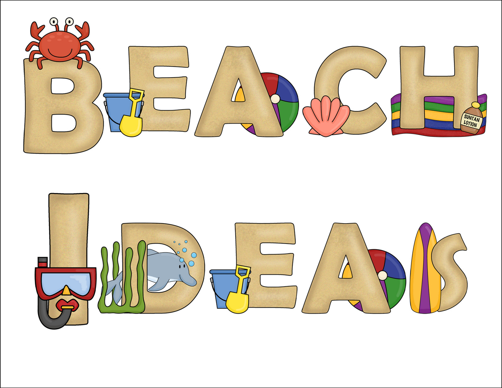 Beach Party Ideas For Kindergarten
 