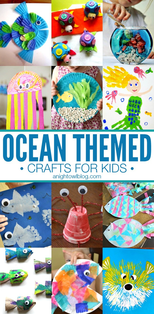 Beach Party Ideas For Kindergarten
 Ocean Themed Crafts for Kids