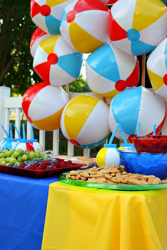 Beach Party Theme Ideas
 The Creative Collection Link Party