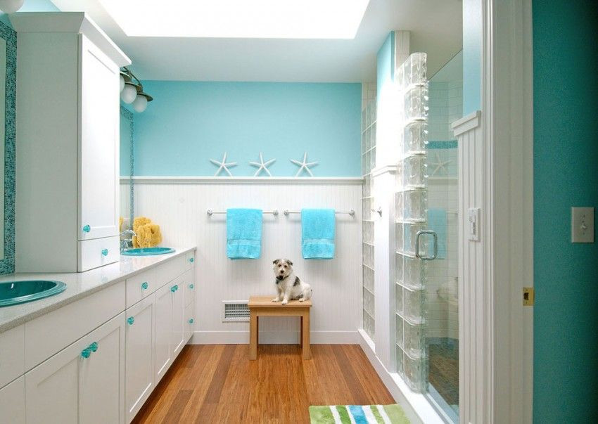 Beach Themed Bathroom Paint Colors
 modern paint colors for small bathroom ideas with wooden