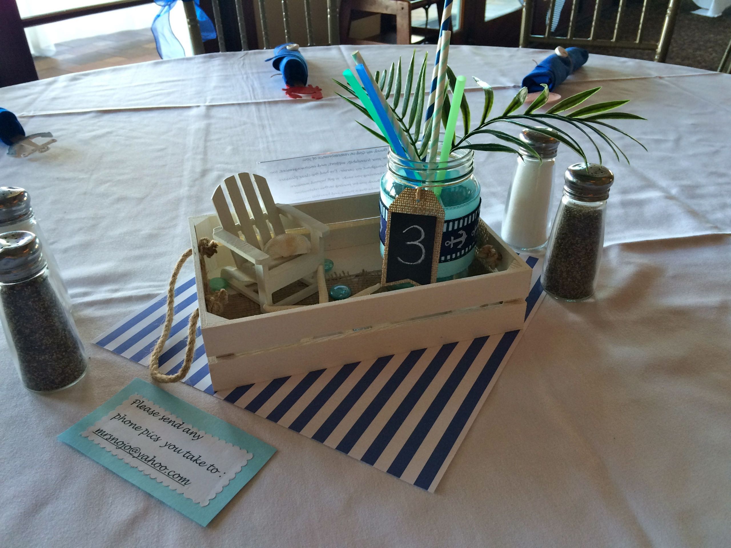 Beach Themed Retirement Party Ideas
 Beach Themed Retirement Party Table Decorations