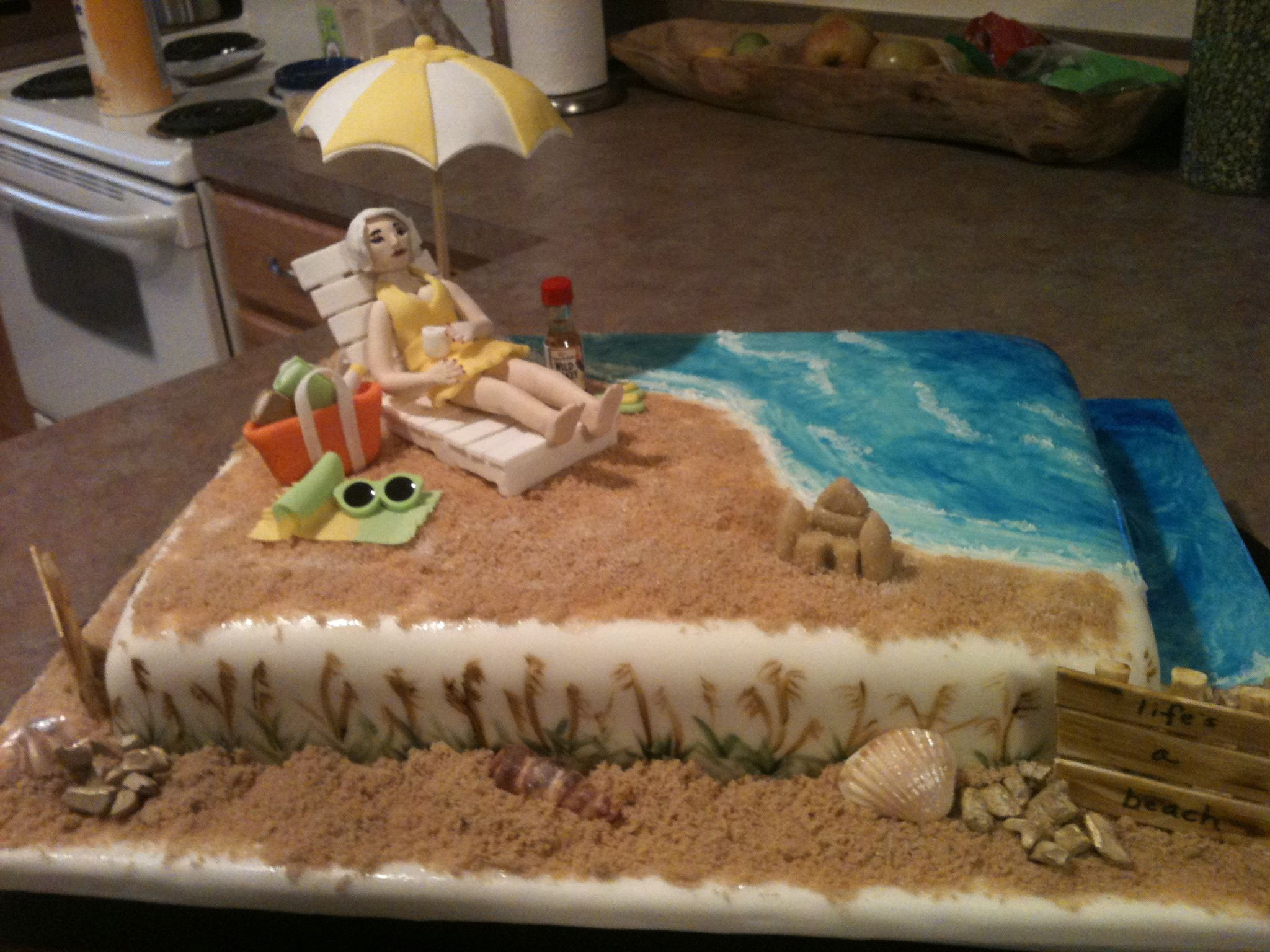 Beach Themed Retirement Party Ideas
 Beach Retirement Cake Ideas cakepins