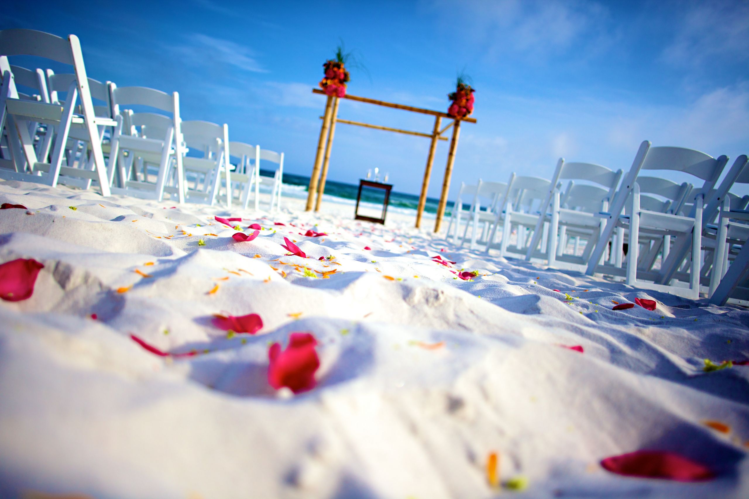 Beach Wedding In Florida
 Sandestin Named the Best of Weddings by the Knot for 2013