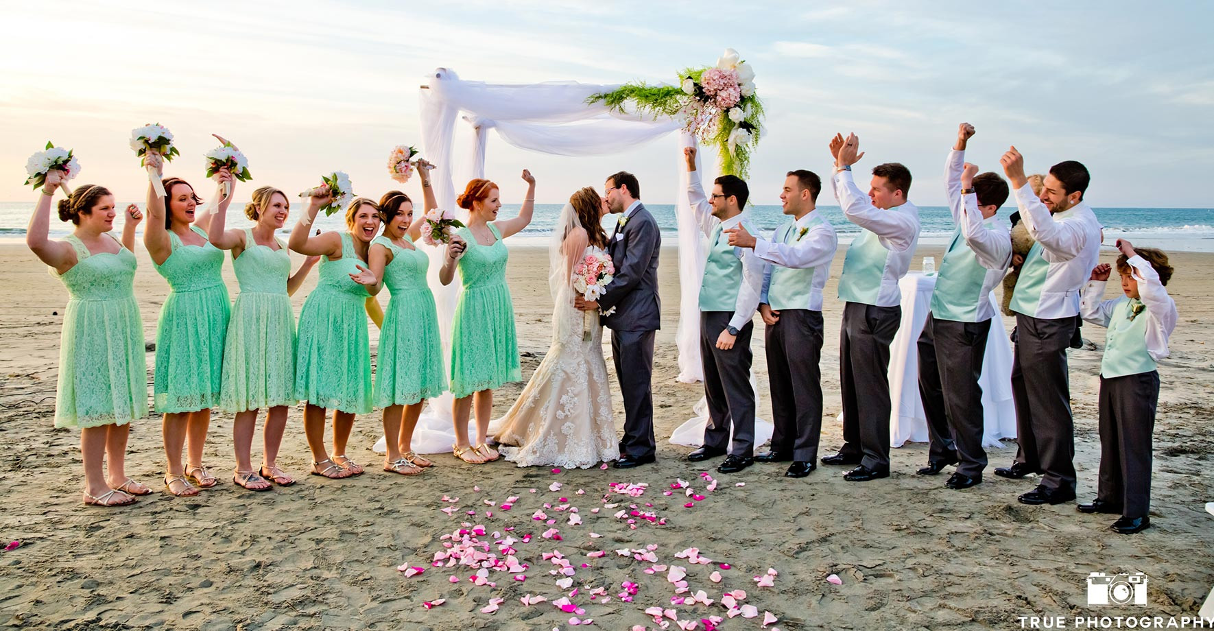 Beach Wedding Party
 Stunning Beach Weddings In San Diego La Jolla Shores Hotel