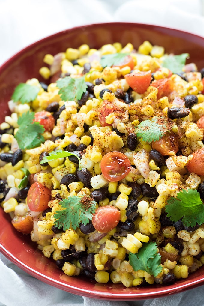 Bean And Corn Salad
 Mexican Corn and Black Bean Salad The Salty Marshmallow