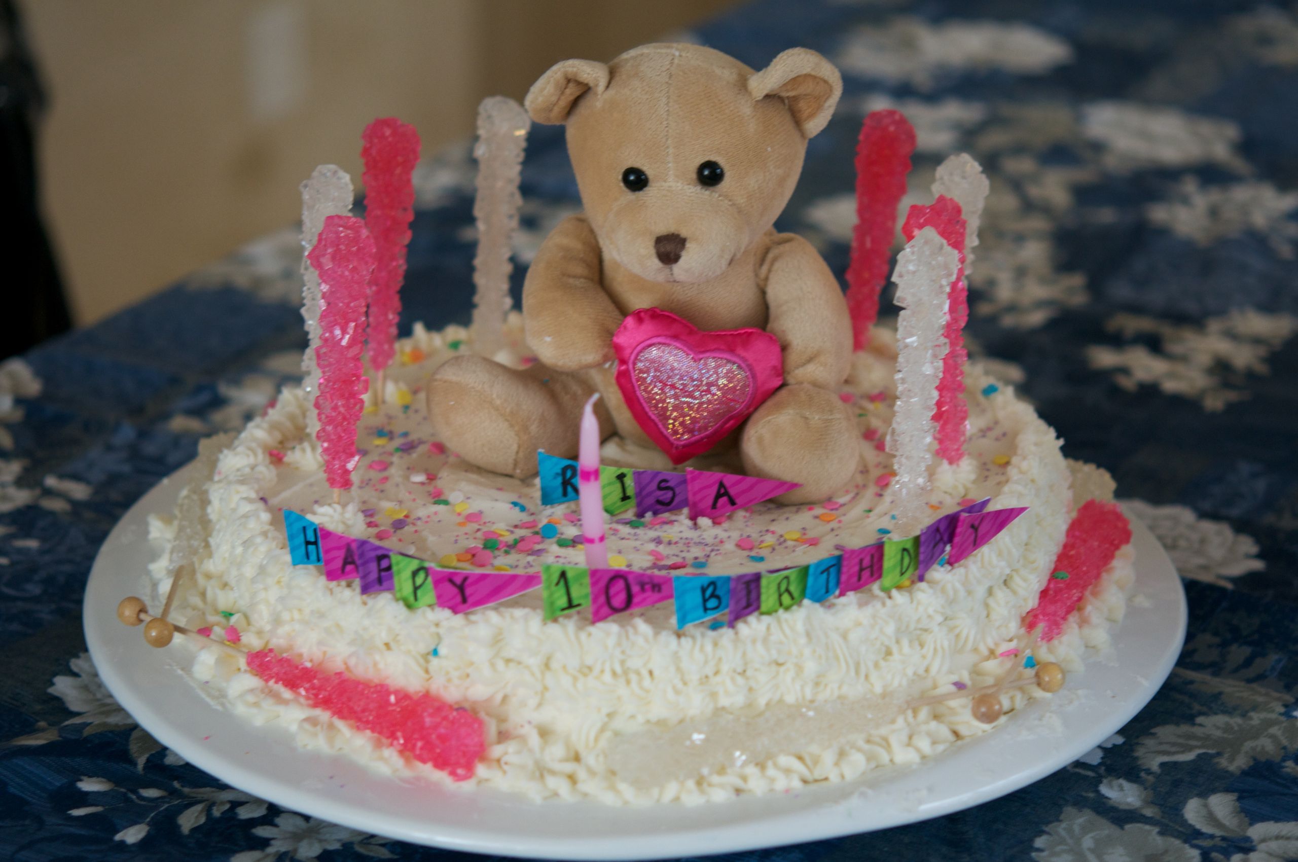 Bear Birthday Cake
 Build A Bear Birthday Party Cake Teddy Bear Cake
