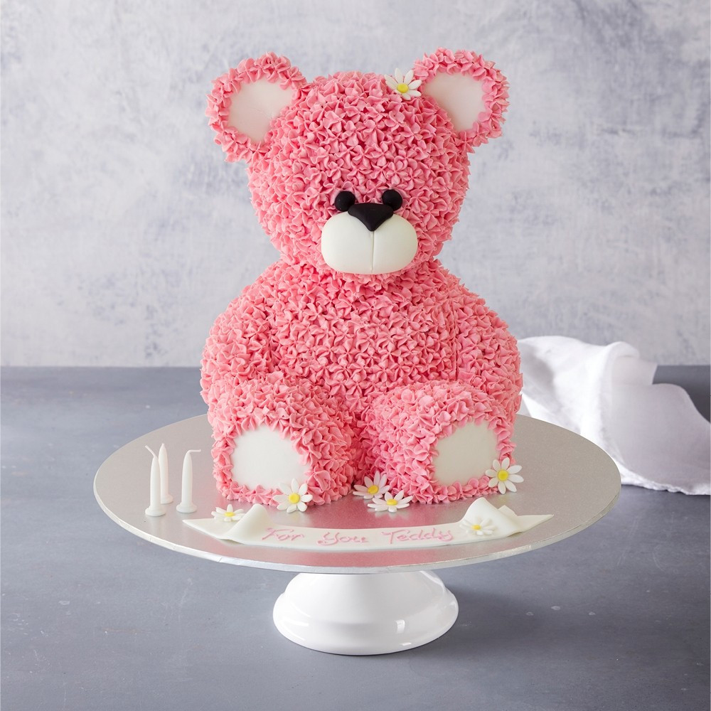 Bear Birthday Cake
 Teddy Bear Birthday Cake