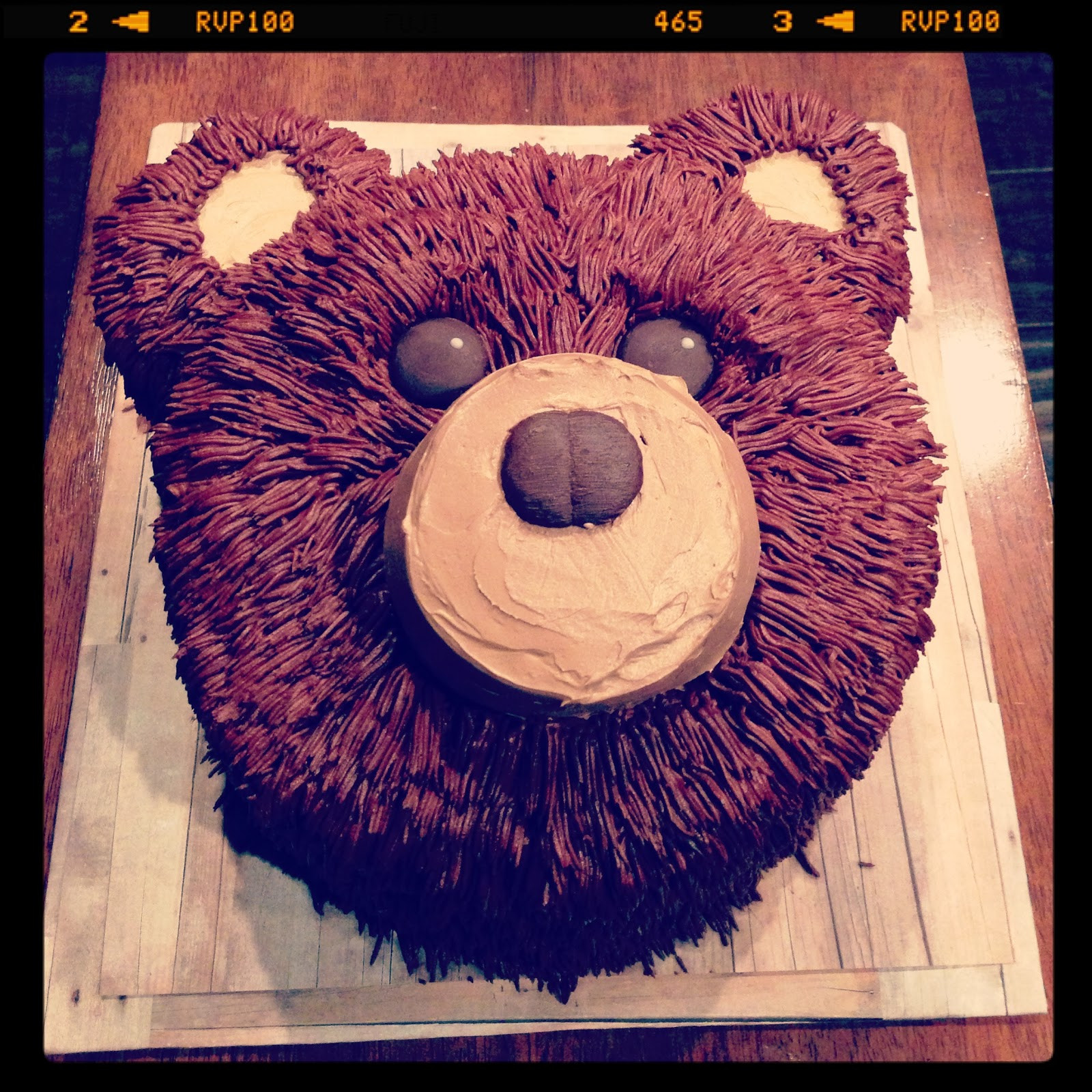 Bear Birthday Cake
 3 Little Things Easy Bear Cake