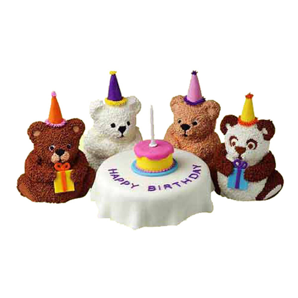 Bear Birthday Cake
 Bear s Birthday Mini Cakes