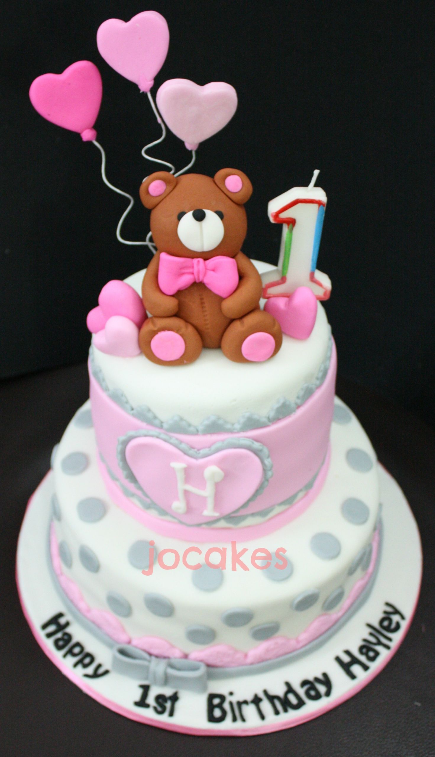 Bear Birthday Cake
 teddy bear cake