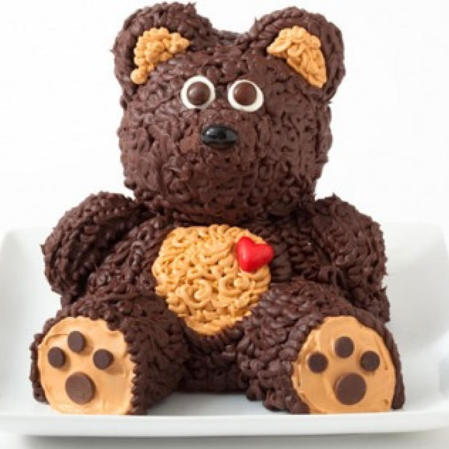 Bear Birthday Cake
 Teddy Bear Birthday Cake Design