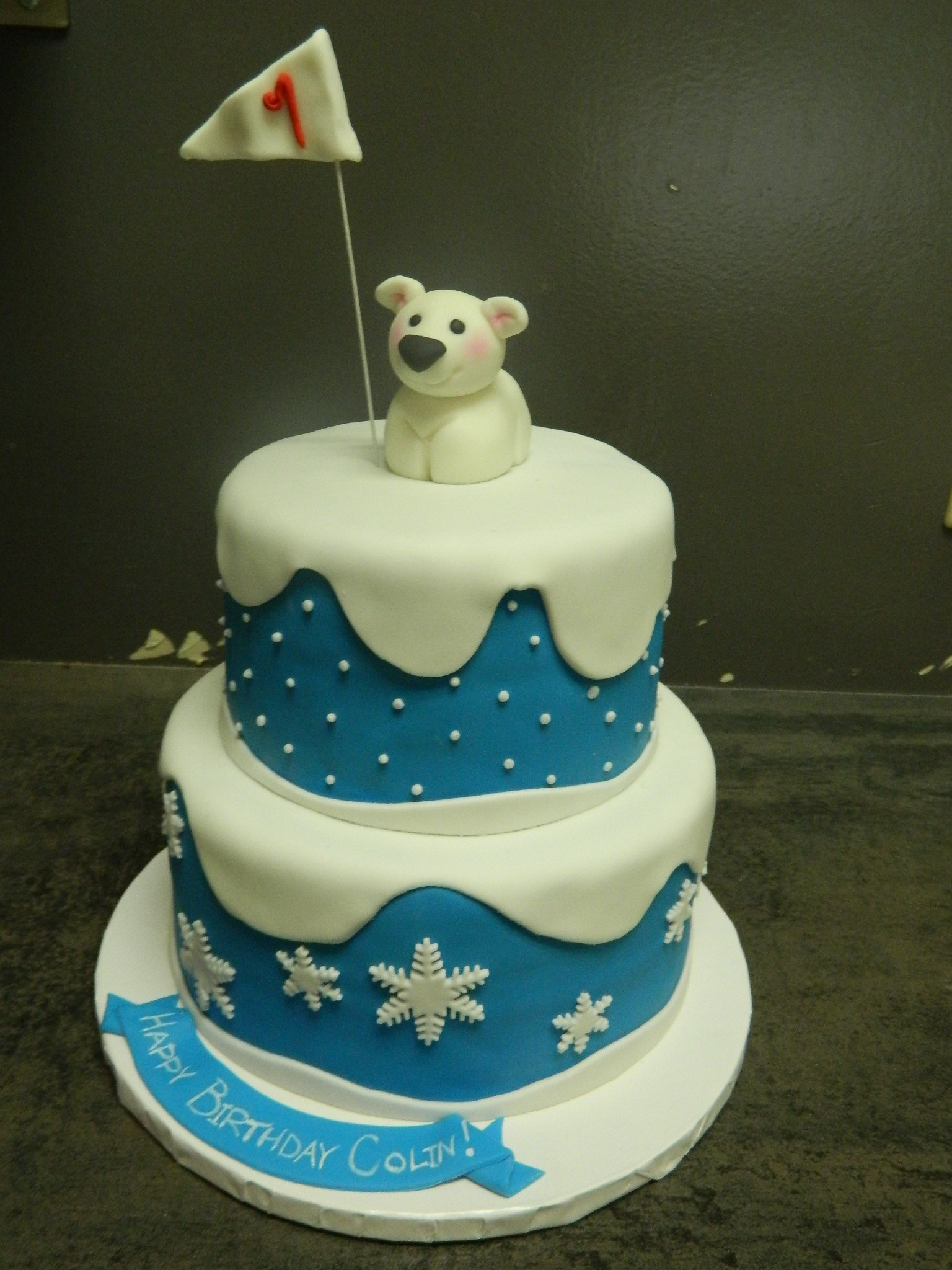 Bear Birthday Cake
 Custom Cakes Hey Cupcake London tario
