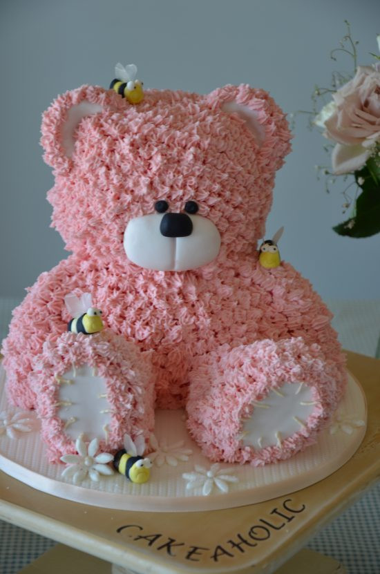 Bear Birthday Cake
 "Great " Deep South Recipes 3D Teddy Bear Cake