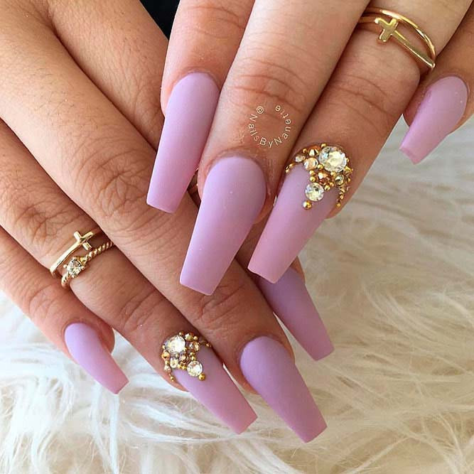 Beautiful Fake Nails
 Brilliant Pink Acrylic Nails To Try