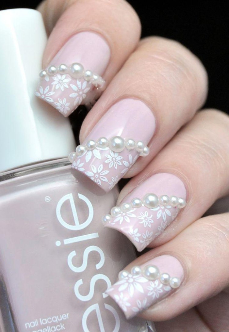 Beautiful Wedding Nails
 25 Beautiful Wedding Nail Designs for Every Bride