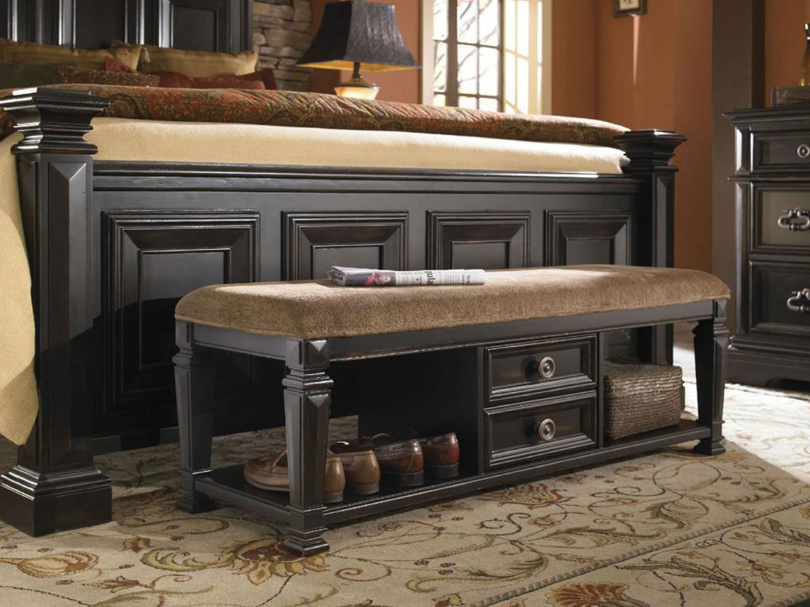 Bedroom Bench With Shoe Storage
 Add an Extra Seating or Storage to Your Bedroom with an