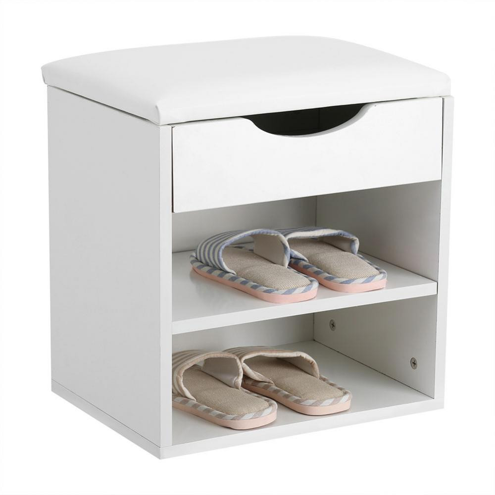 Bedroom Bench With Shoe Storage
 VGEBY Shoe Bench Multi functional 2 Tiers Shoe Storage
