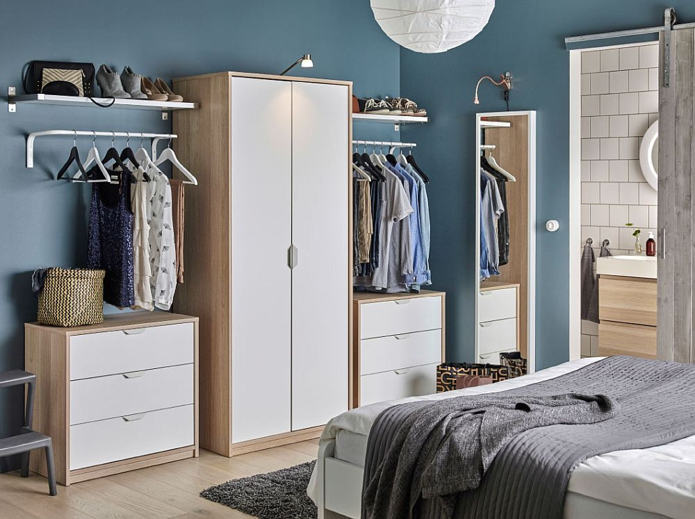 Bedroom Clothes Storage
 50 IKEA Bedrooms That Look Nothing but Charming