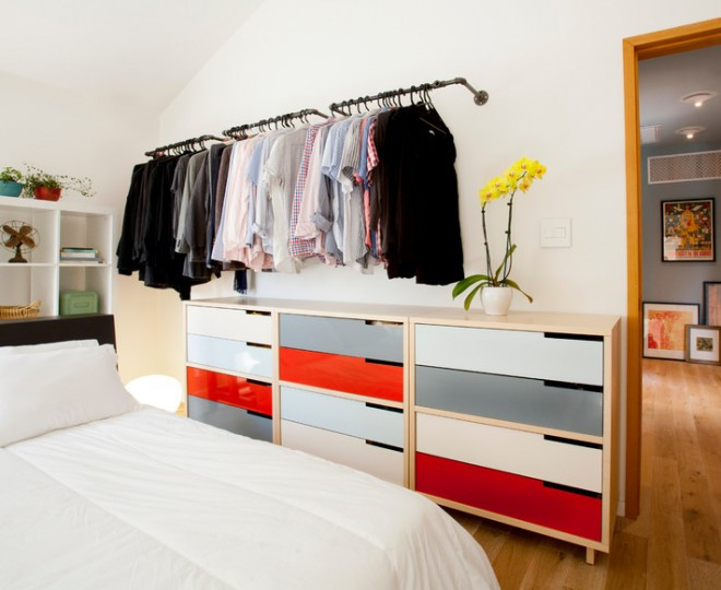 Bedroom Clothes Storage
 Gorgeous clothes storage ideas Contemporary Bedroom