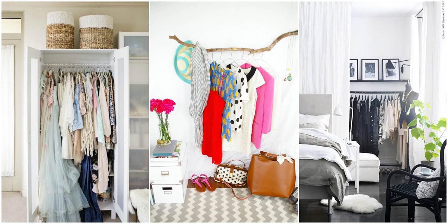 Bedroom Clothes Storage
 Storage Ideas for a Bedroom Without a Closet Genius