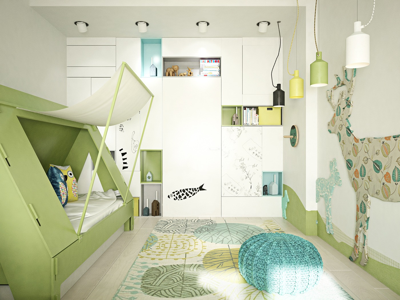 Bedroom For Kids
 5 Creative Kids Bedrooms With Fun Themes