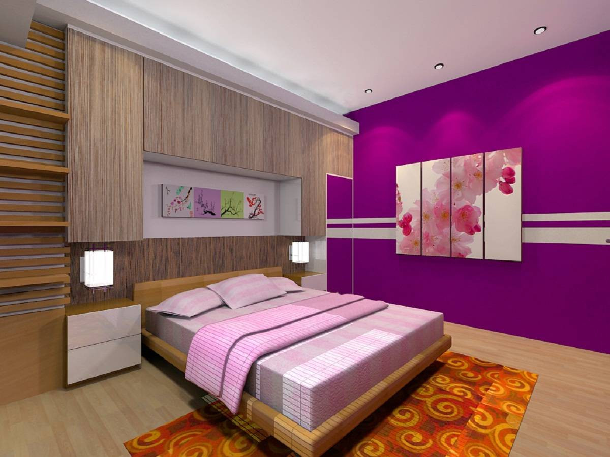 Bedroom Purple Paint Ideas
 7 Amazing Bedroom Colors For Real Relax Interior Design