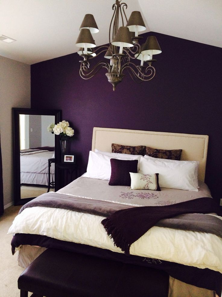 Bedroom Purple Paint Ideas
 21 Stunning Purple Bedroom Designs For Your Home