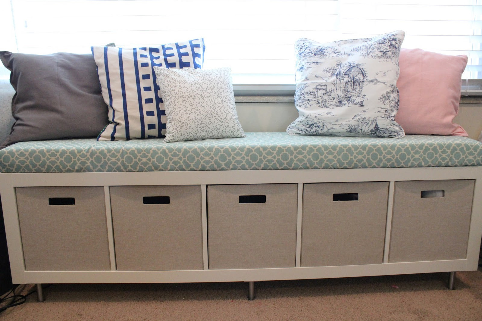 Bedroom Storage Bench Ikea
 Mommy Vignettes Ikea Window Bench Storage Containers