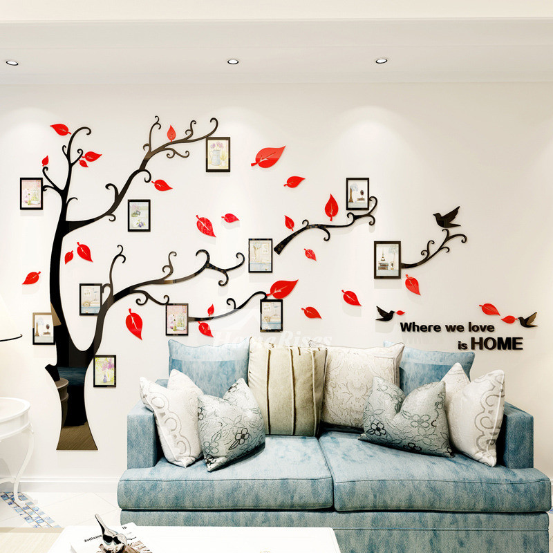 Bedroom Wall Decal
 Removable Wall Decals For Bedroom Acrylic Tree Home Decor