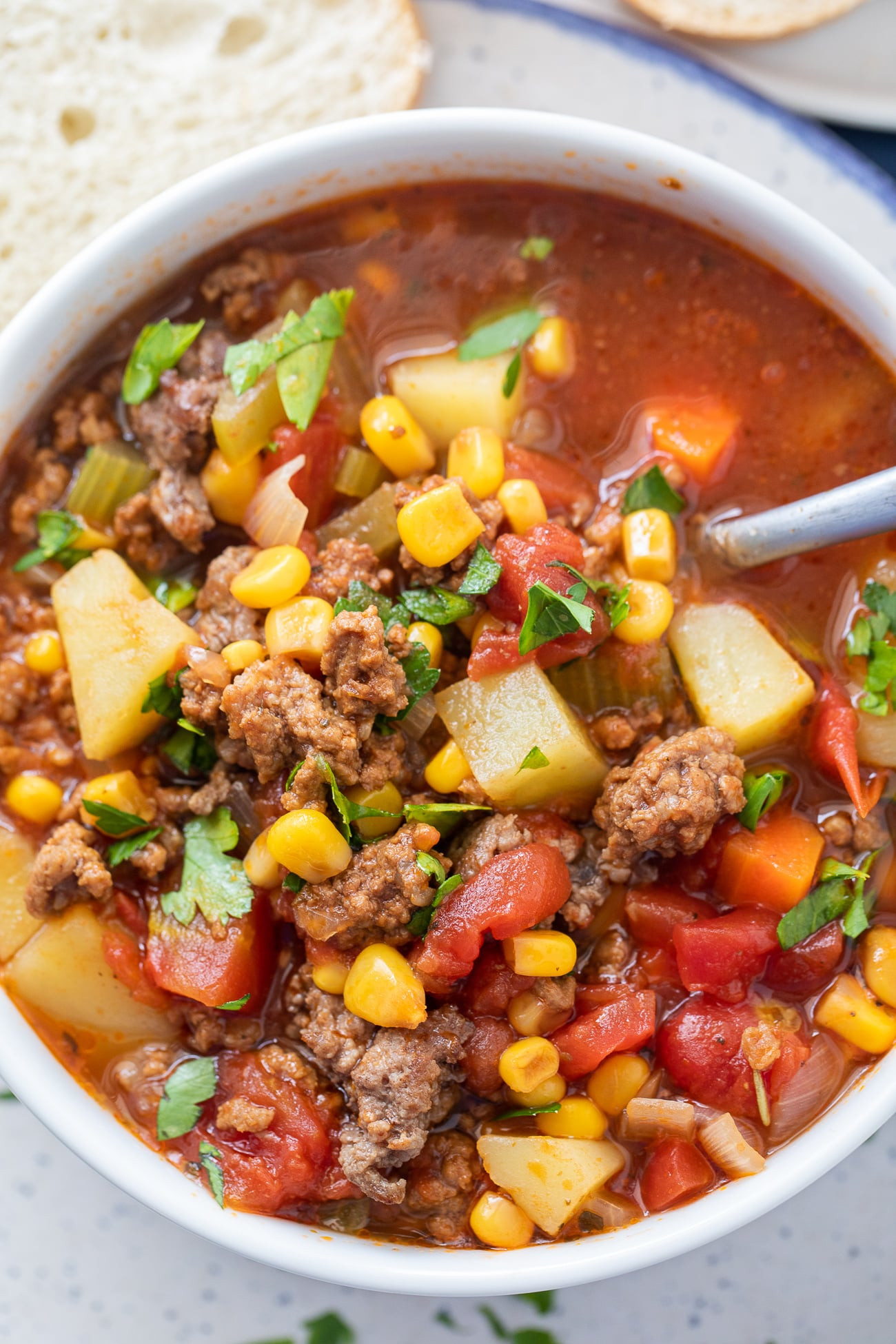 Beef Broth Vegetable Soup
 Easy Hamburger Soup Recipe Ground Beef and Ve able Soup