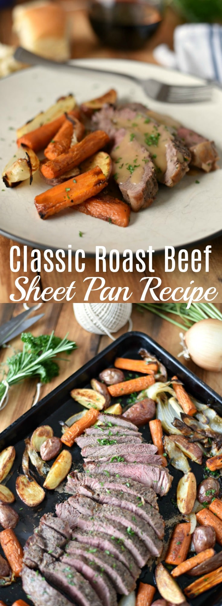 Beef Sheet Pan Dinners
 Classic Roast Beef Sheet Pan The Gingered Whisk